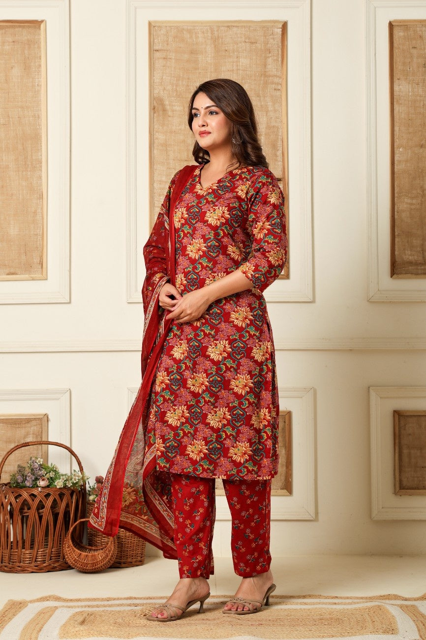 KURTA SET WITH DUPPTA