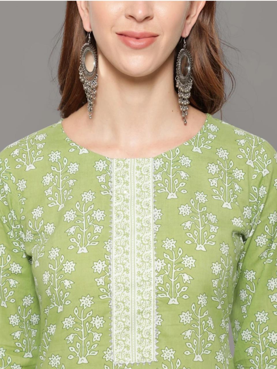 Light Green Kurta Set