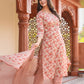 beige Printed Kurts Set
