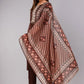 Brown Embroidered Kurta Set