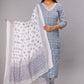 Printed Cotton Kurta Set