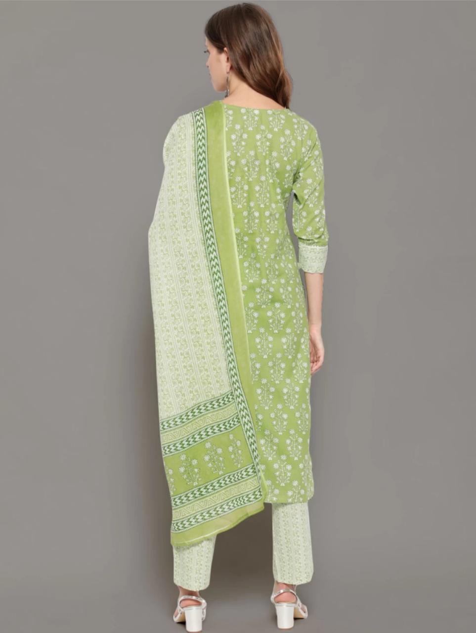 Light Green Kurta Set